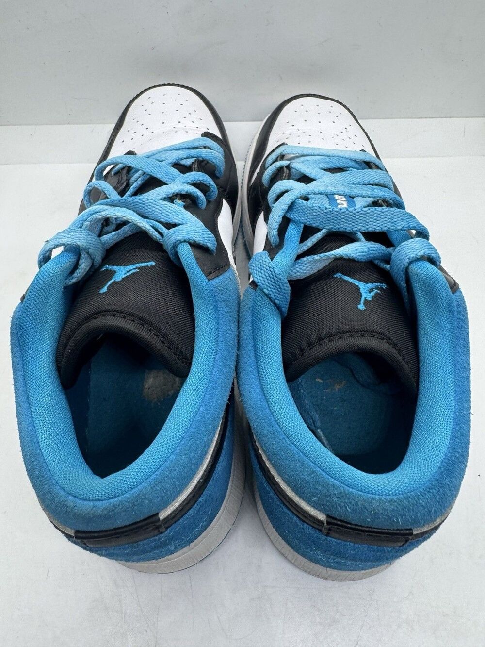 Air Jordan 1 Low SE Kids Size 6Y Womens 7.5 Blue Black White Shoes CT1564 004 - Picture 12 of 13